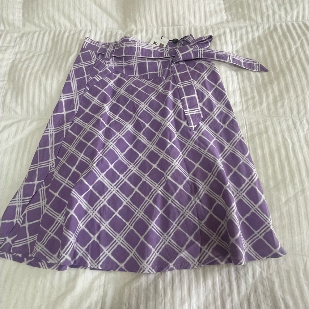 Burberry women purple mini dress